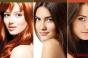 Renk türleri: mükemmel saç rengi nasıl seçilir Saç boyası kırmızı tonları paleti