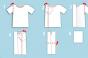بهترین روش ها و الگوها برای تا زدن تی شرت ها تا چروک نشوند